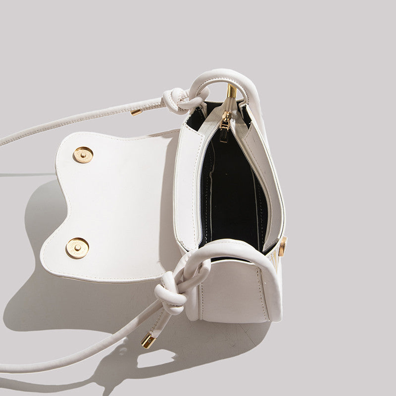 Fashion Personality White Ladies Satchel Bag