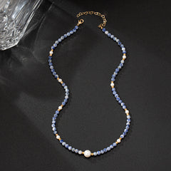 Emperor Lapis Lazuli Classic Popular Clavicle Chain