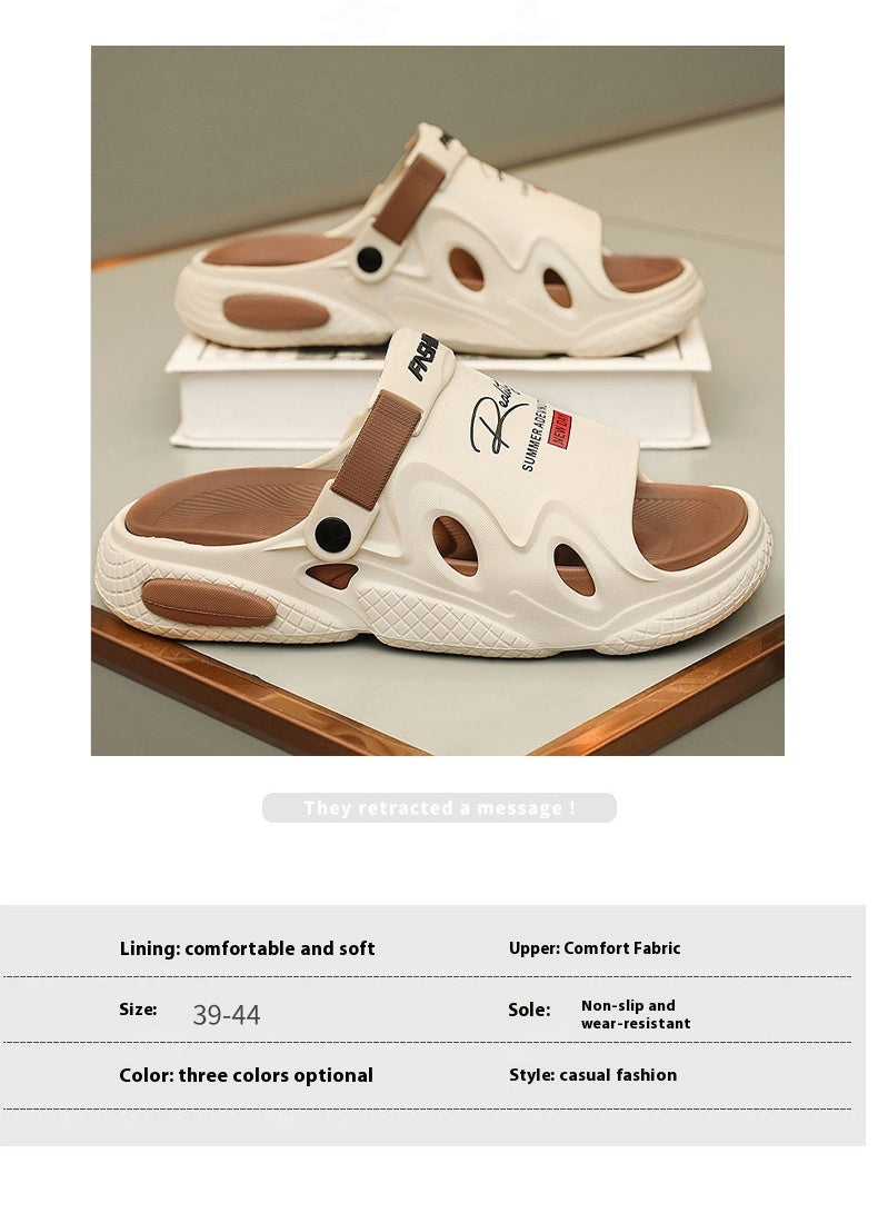 Slippers Men's Summer Outdoor Slip-on Sandals