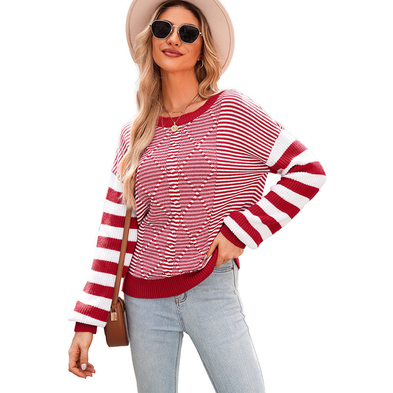 Fashion Casual Striped Top For Women