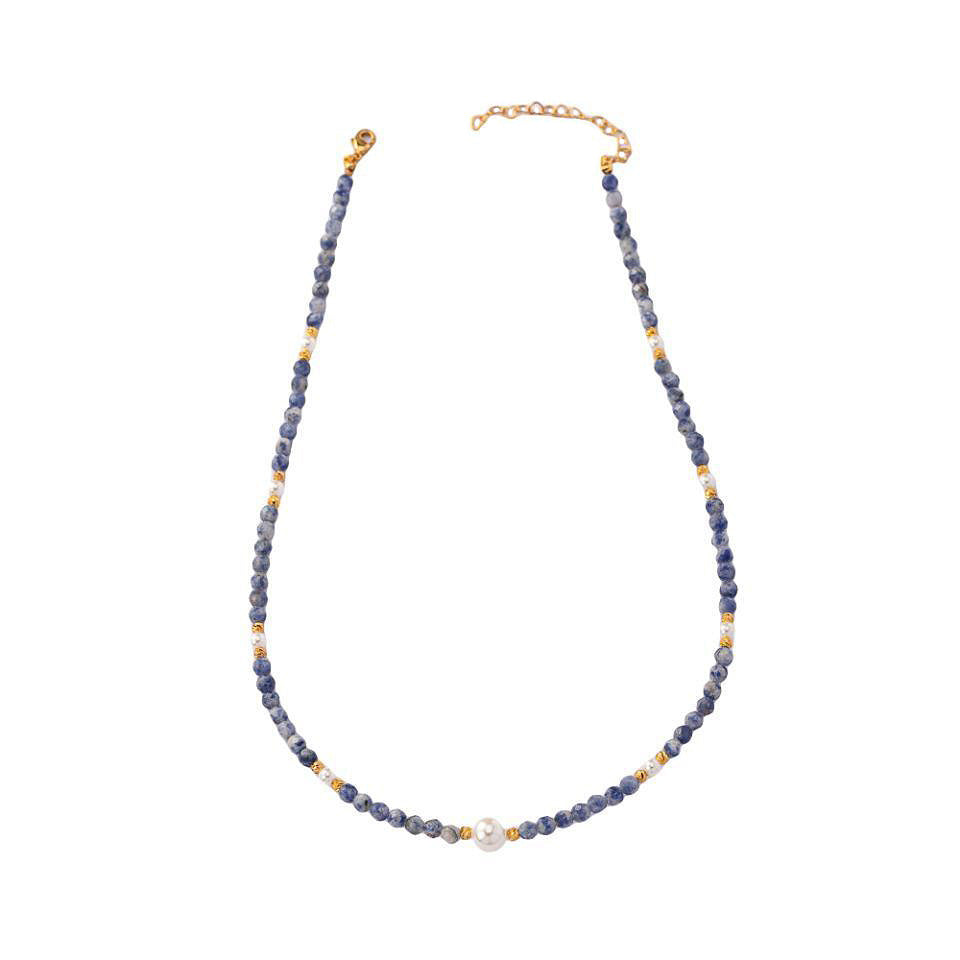 Emperor Lapis Lazuli Classic Popular Clavicle Chain